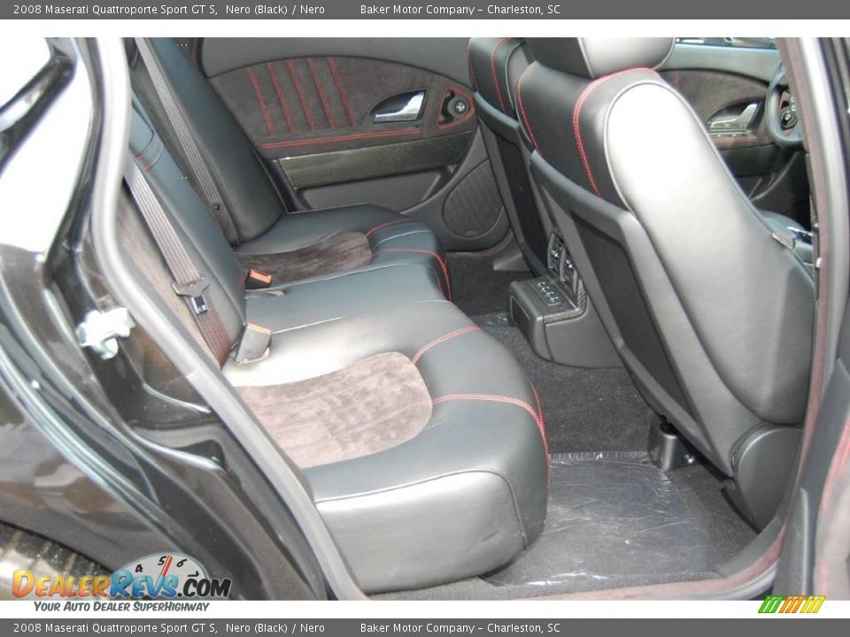 2008 Maserati Quattroporte Sport GT S Nero (Black) / Nero Photo #12