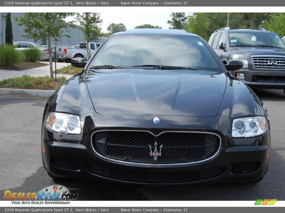 2008 Maserati Quattroporte Sport GT S Nero (Black) / Nero Photo #16
