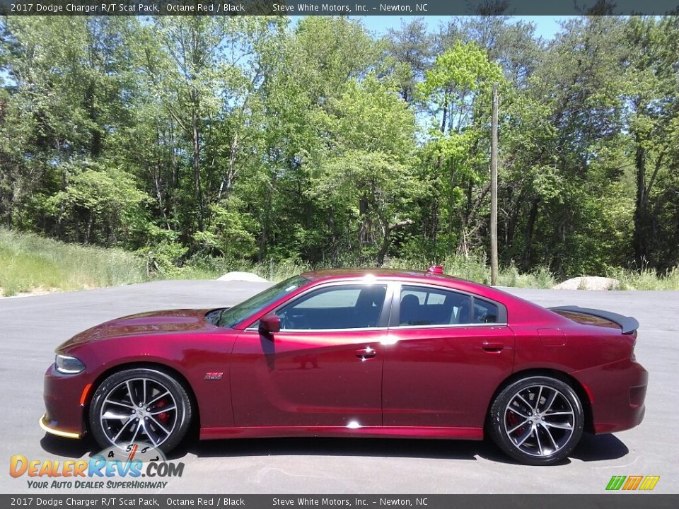 2017 Dodge Charger R/T Scat Pack Octane Red / Black Photo #1