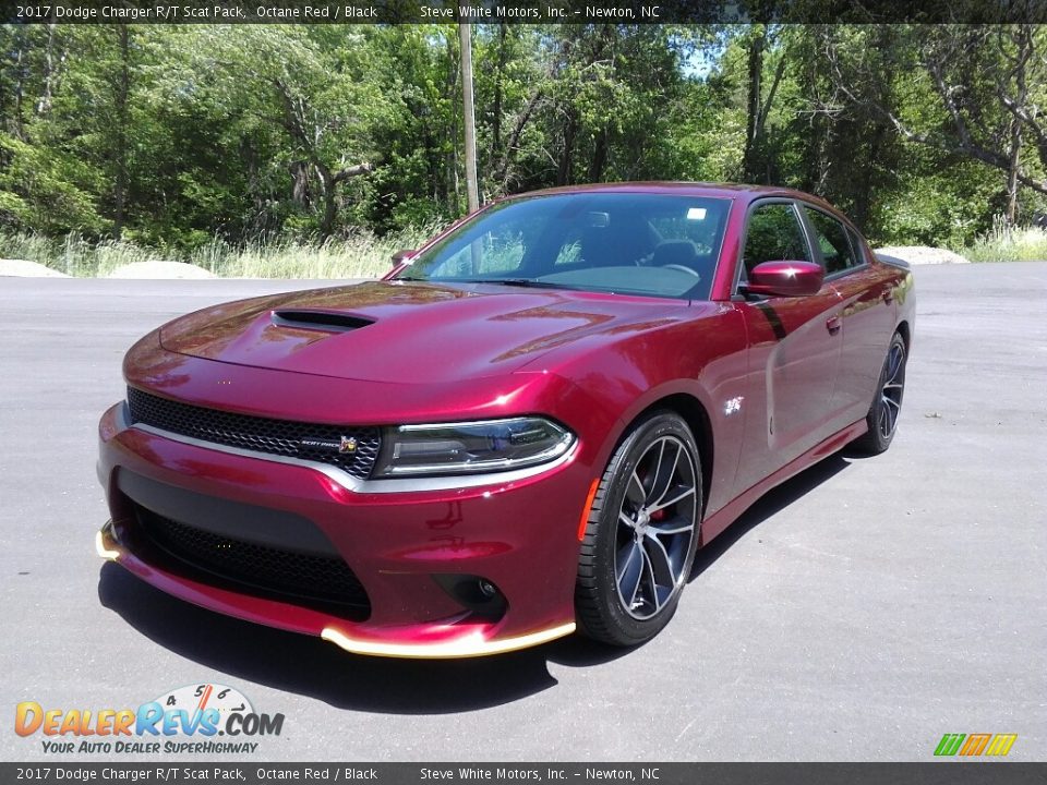 2017 Dodge Charger R/T Scat Pack Octane Red / Black Photo #2