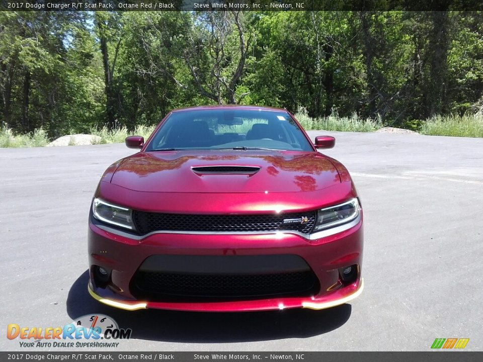 2017 Dodge Charger R/T Scat Pack Octane Red / Black Photo #3