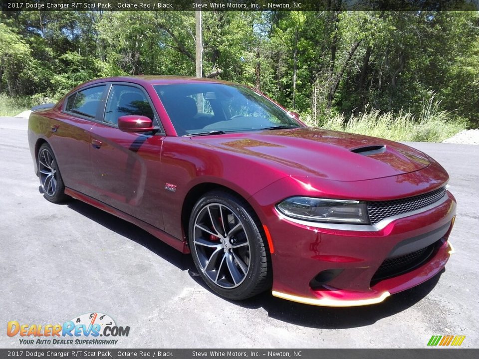 2017 Dodge Charger R/T Scat Pack Octane Red / Black Photo #4