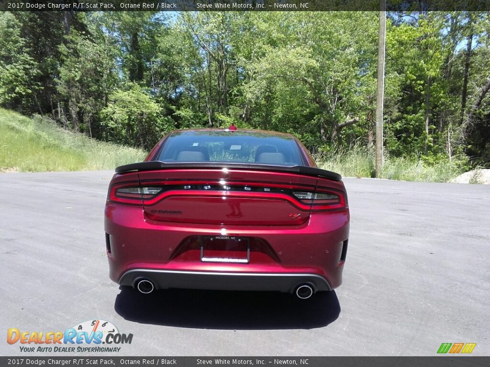 2017 Dodge Charger R/T Scat Pack Octane Red / Black Photo #7