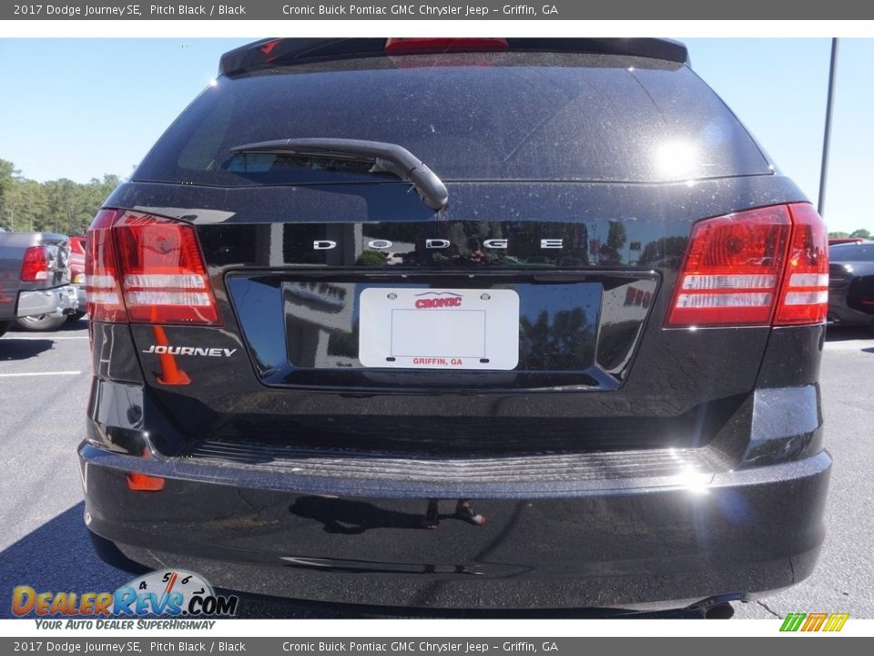 2017 Dodge Journey SE Pitch Black / Black Photo #6