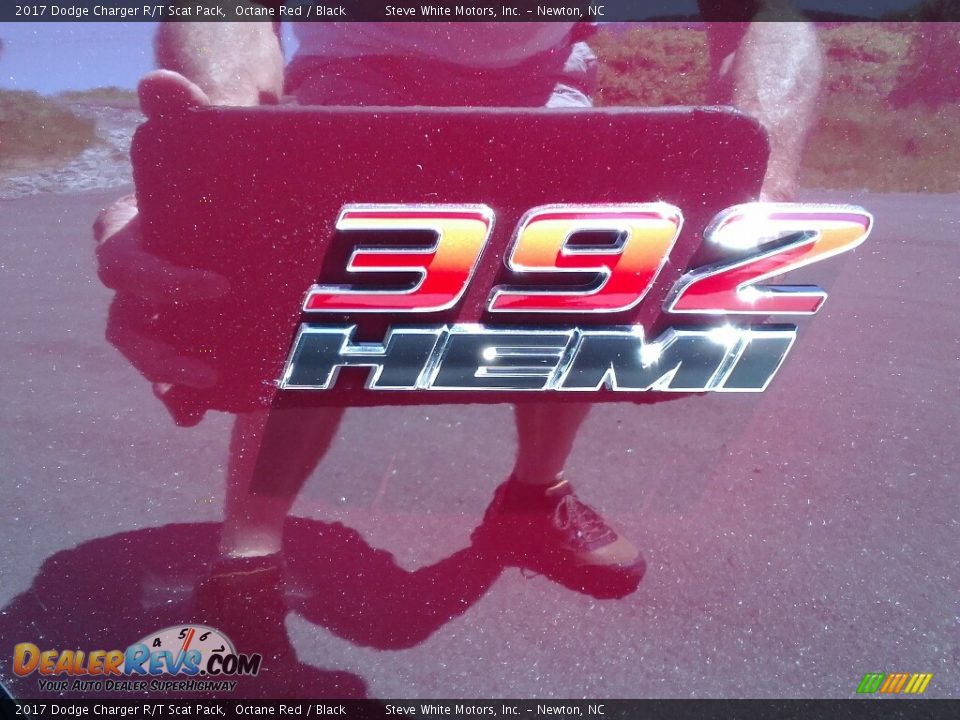 2017 Dodge Charger R/T Scat Pack Octane Red / Black Photo #12