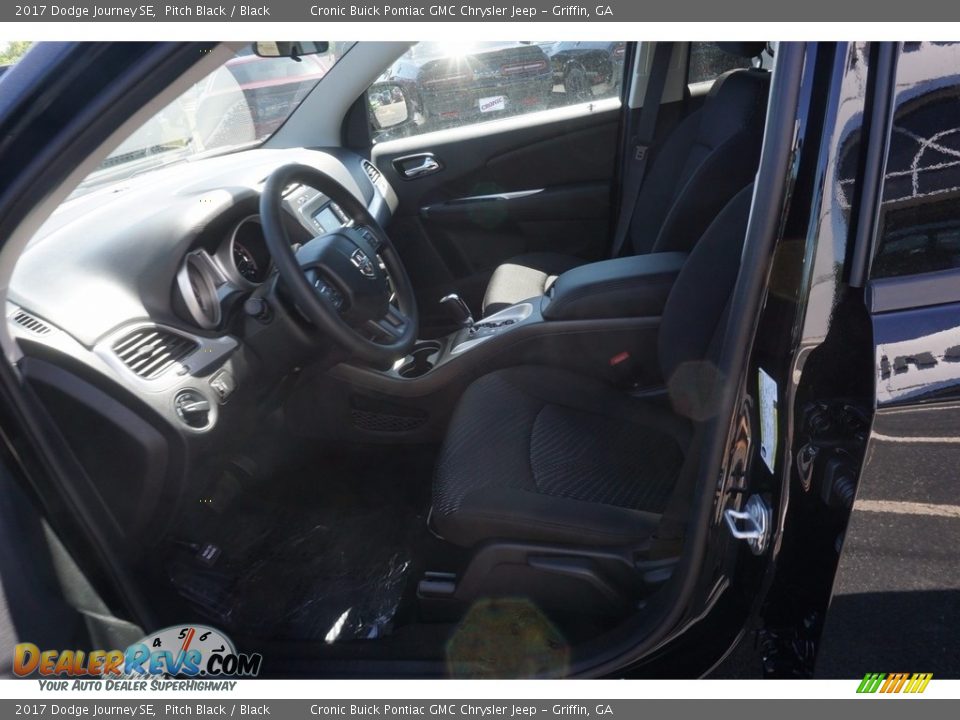 2017 Dodge Journey SE Pitch Black / Black Photo #9