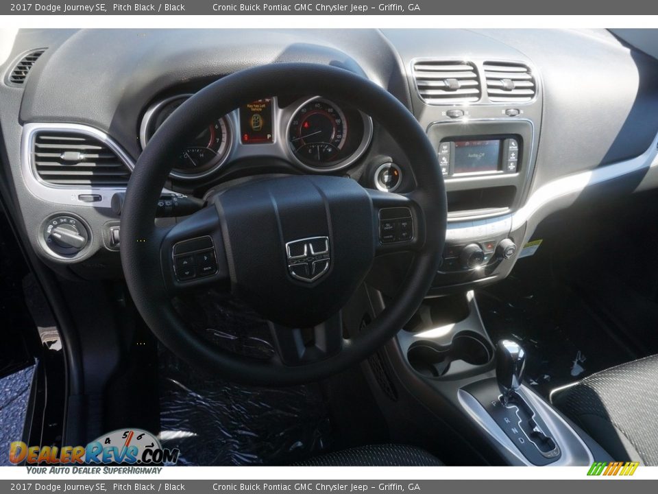 2017 Dodge Journey SE Pitch Black / Black Photo #10