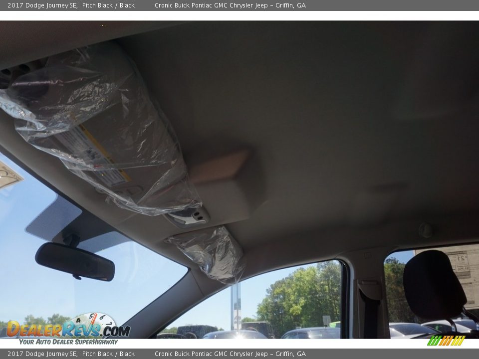 2017 Dodge Journey SE Pitch Black / Black Photo #11