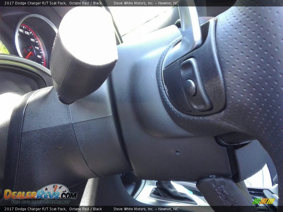 2017 Dodge Charger R/T Scat Pack Octane Red / Black Photo #14