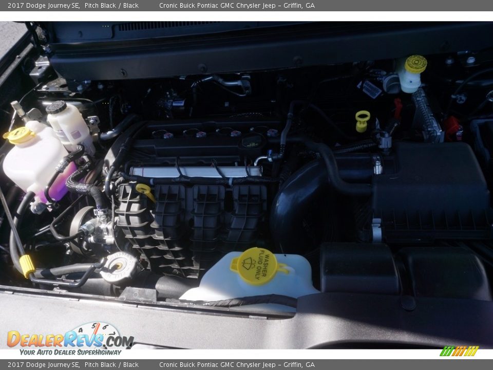 2017 Dodge Journey SE Pitch Black / Black Photo #13