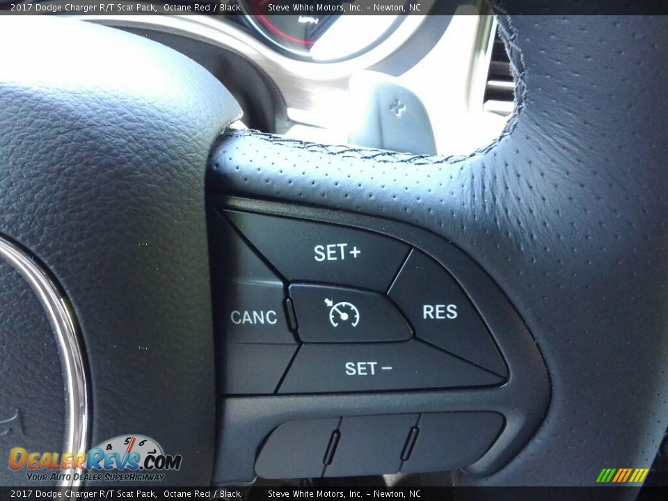 2017 Dodge Charger R/T Scat Pack Octane Red / Black Photo #16