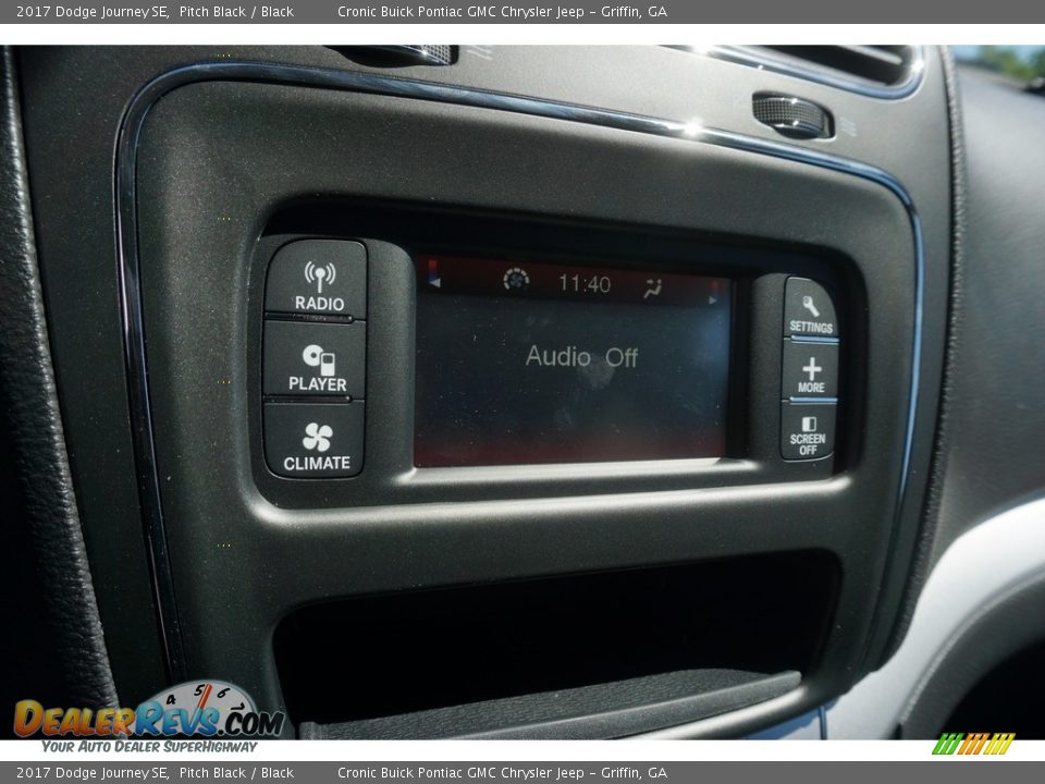 2017 Dodge Journey SE Pitch Black / Black Photo #15