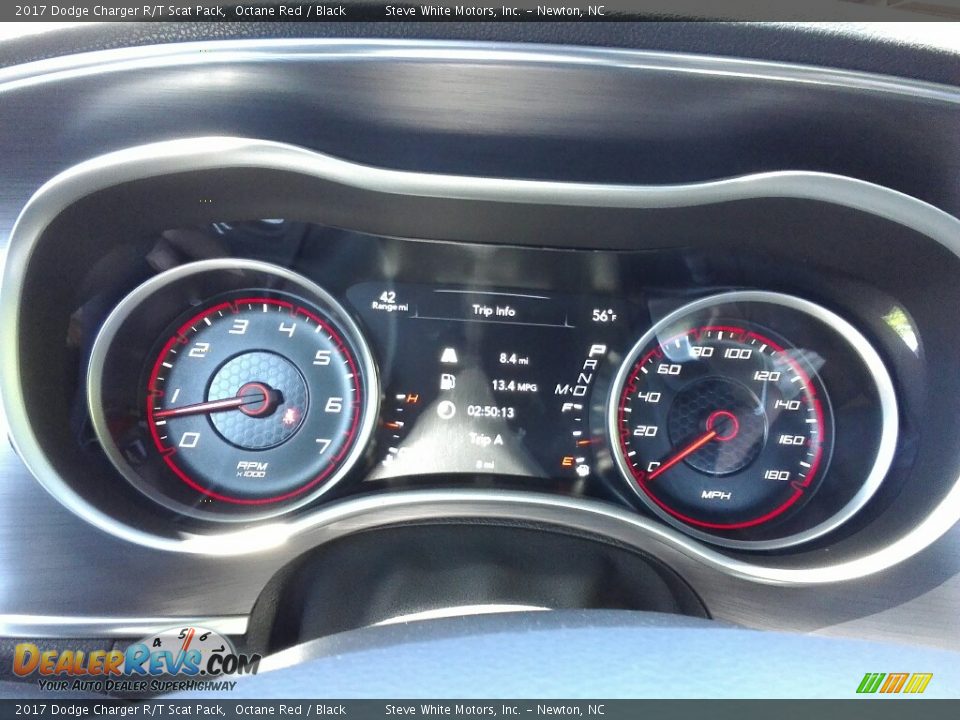 2017 Dodge Charger R/T Scat Pack Octane Red / Black Photo #18