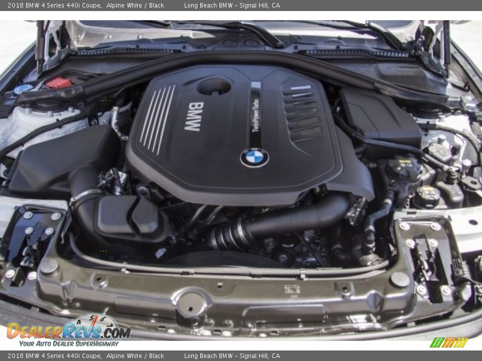 2018 BMW 4 Series 440i Coupe 3.0 Liter DI TwinPower Turbocharged DOHC 24-Valve VVT Inline 6 Cylinder Engine Photo #8