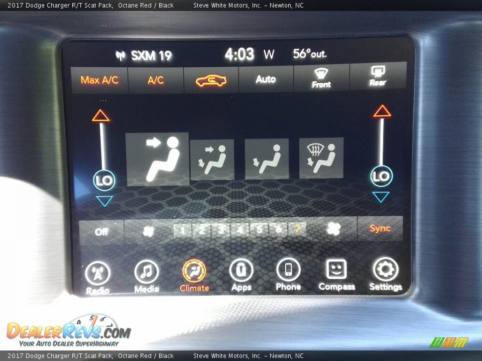 2017 Dodge Charger R/T Scat Pack Octane Red / Black Photo #21