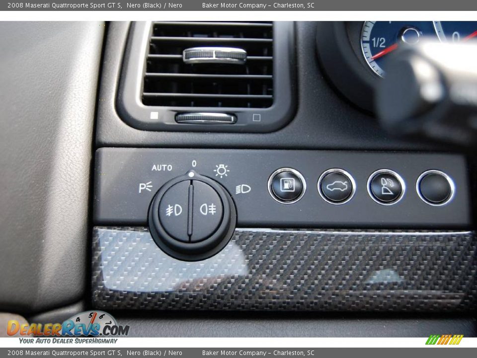 2008 Maserati Quattroporte Sport GT S Nero (Black) / Nero Photo #27