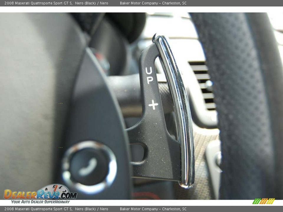 2008 Maserati Quattroporte Sport GT S Nero (Black) / Nero Photo #28