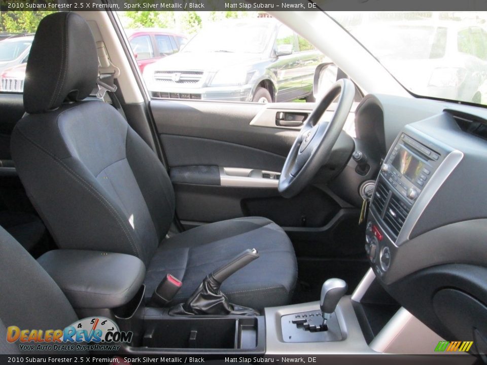2010 Subaru Forester 2.5 X Premium Spark Silver Metallic / Black Photo #16