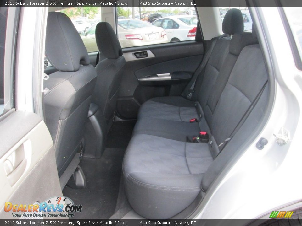 2010 Subaru Forester 2.5 X Premium Spark Silver Metallic / Black Photo #20