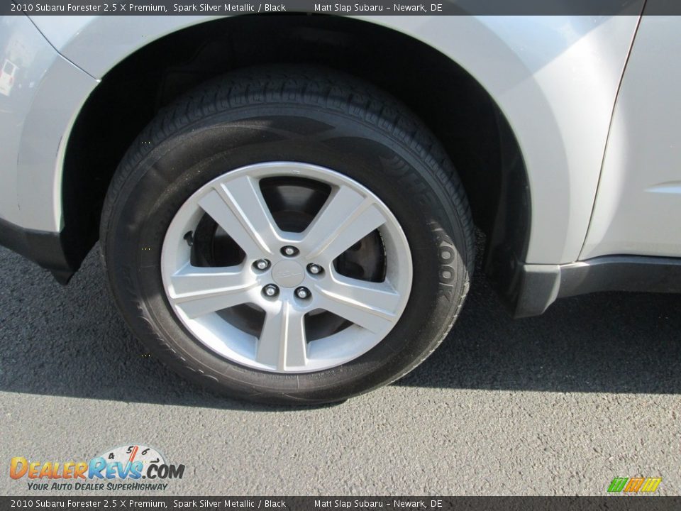 2010 Subaru Forester 2.5 X Premium Spark Silver Metallic / Black Photo #21
