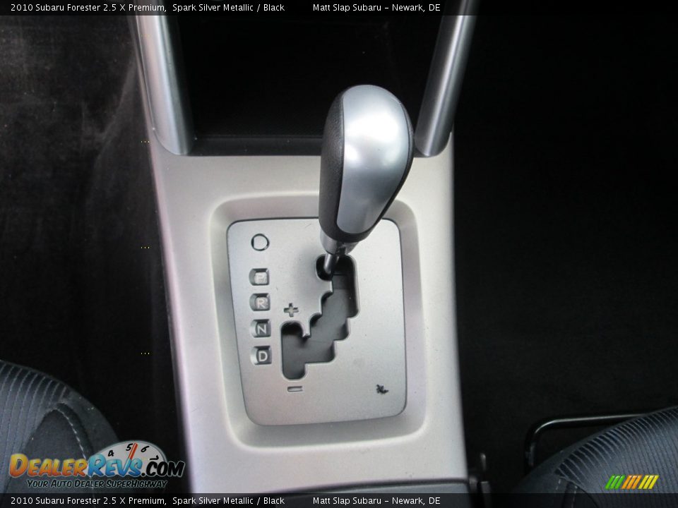 2010 Subaru Forester 2.5 X Premium Spark Silver Metallic / Black Photo #25