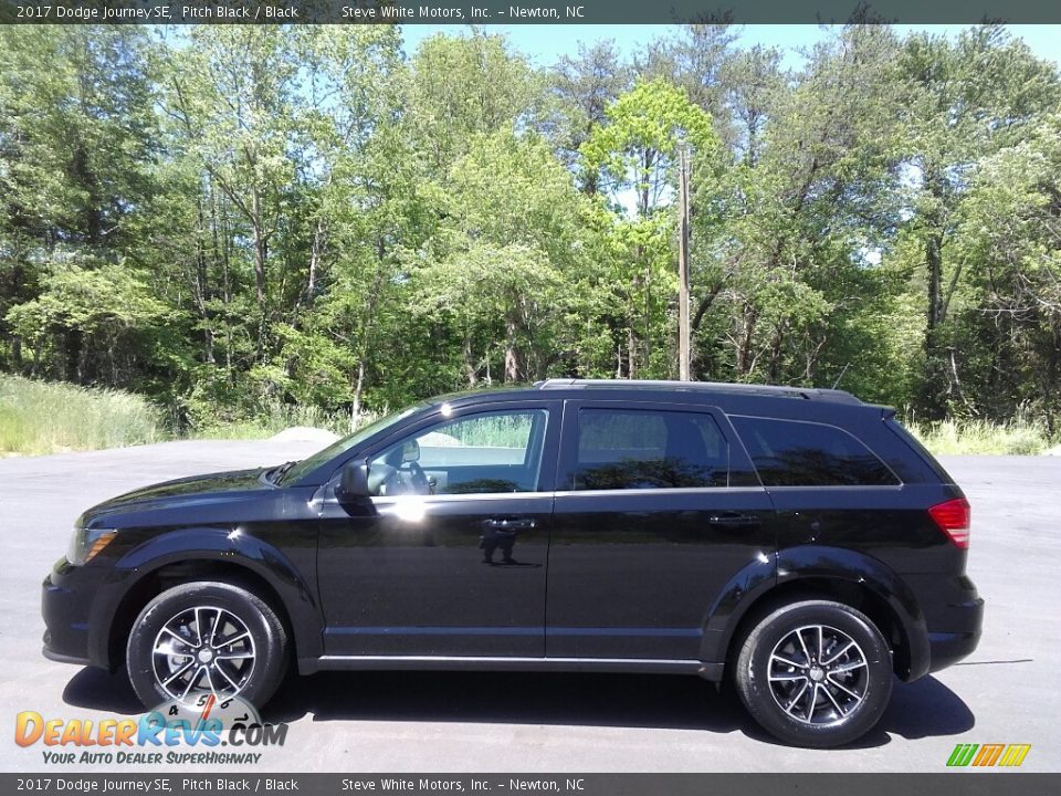2017 Dodge Journey SE Pitch Black / Black Photo #1
