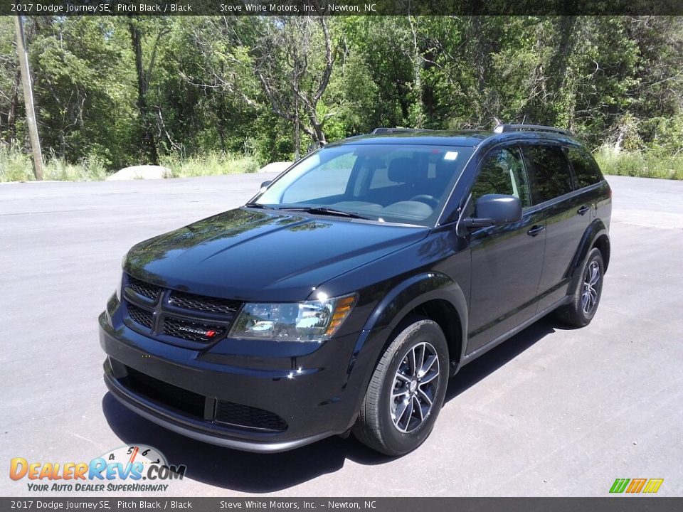 2017 Dodge Journey SE Pitch Black / Black Photo #2