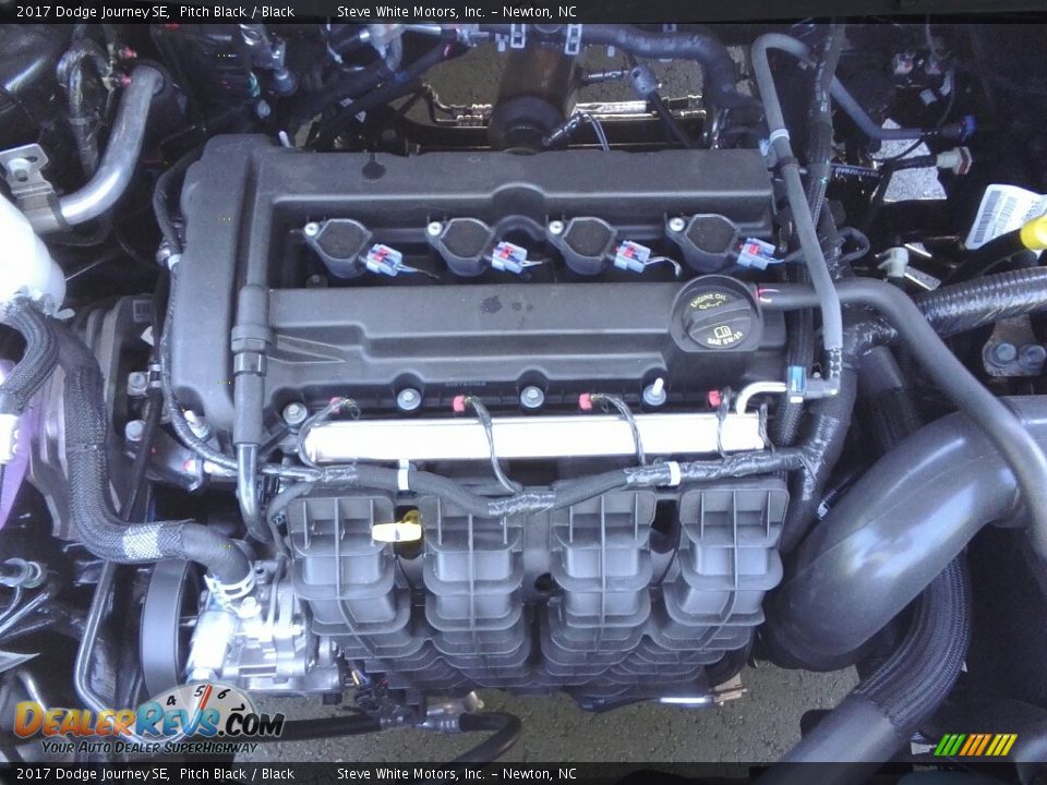 2017 Dodge Journey SE Pitch Black / Black Photo #11