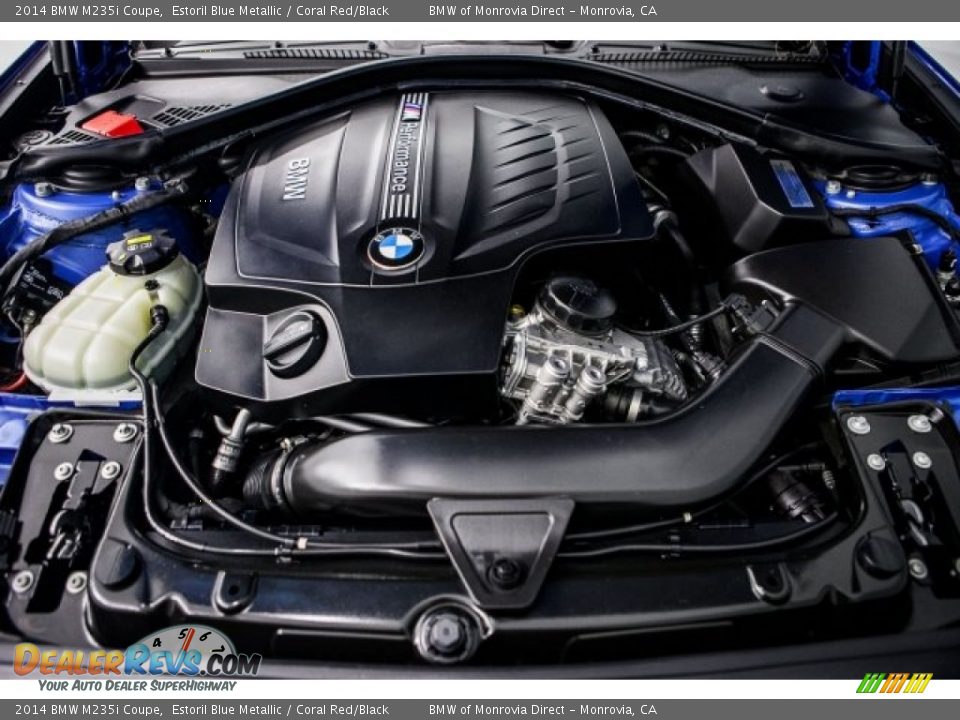 2014 BMW M235i Coupe 3.0 Liter M Performance DI TwinPower Turbocharged DOHC 24-Valve VVT Inline 6 Cylinder Engine Photo #9