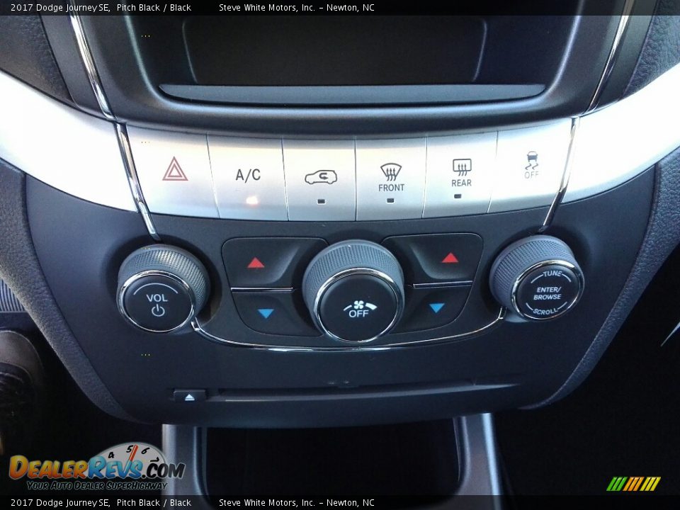 2017 Dodge Journey SE Pitch Black / Black Photo #21