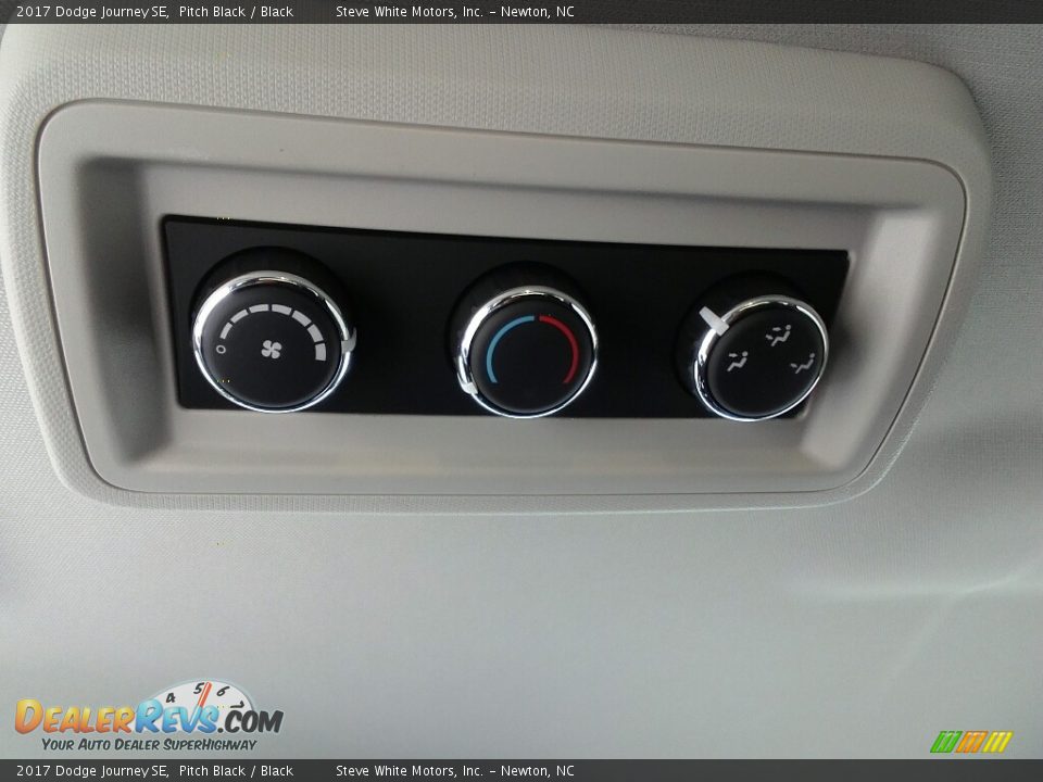 2017 Dodge Journey SE Pitch Black / Black Photo #27