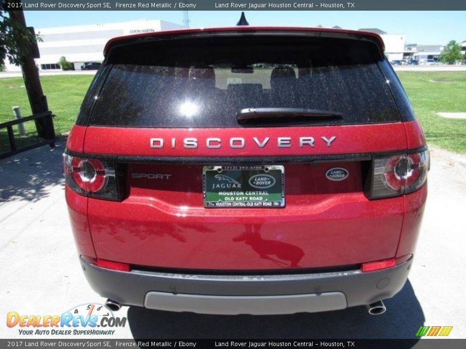 2017 Land Rover Discovery Sport SE Firenze Red Metallic / Ebony Photo #8