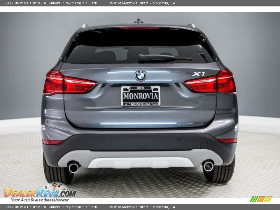 2017 BMW X1 sDrive28i Mineral Grey Metallic / Black Photo #4