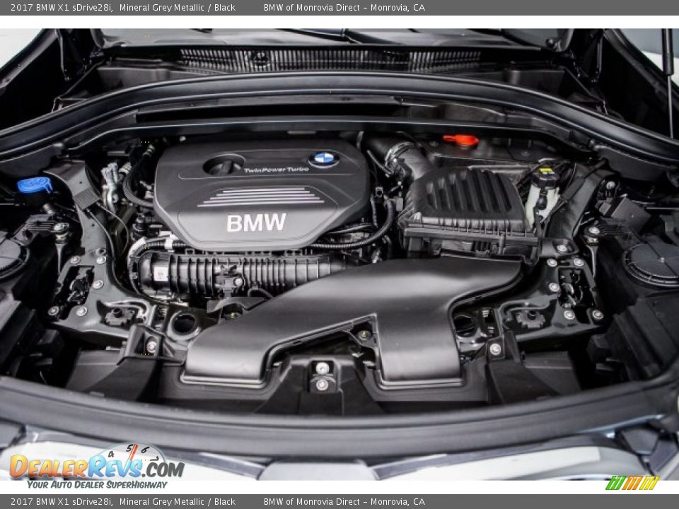 2017 BMW X1 sDrive28i Mineral Grey Metallic / Black Photo #8