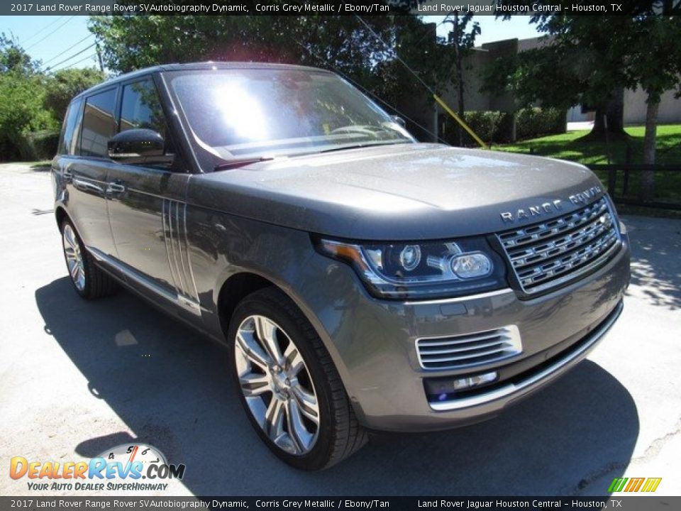 2017 Land Rover Range Rover SVAutobiography Dynamic Corris Grey Metallic / Ebony/Tan Photo #2