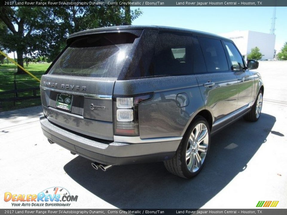 2017 Land Rover Range Rover SVAutobiography Dynamic Corris Grey Metallic / Ebony/Tan Photo #7