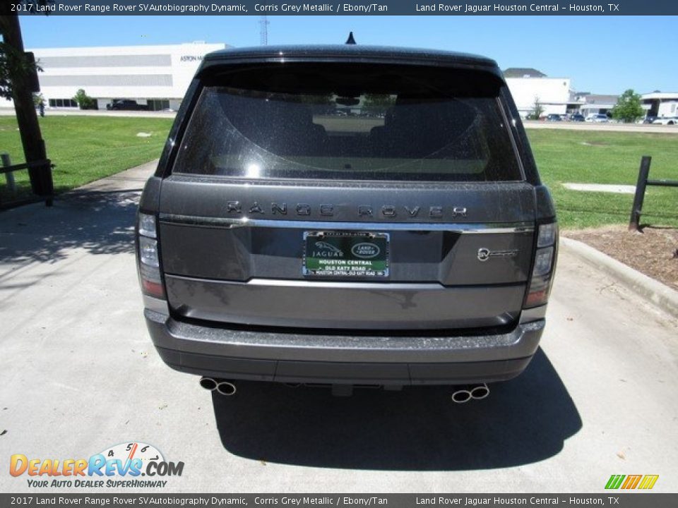 2017 Land Rover Range Rover SVAutobiography Dynamic Corris Grey Metallic / Ebony/Tan Photo #8
