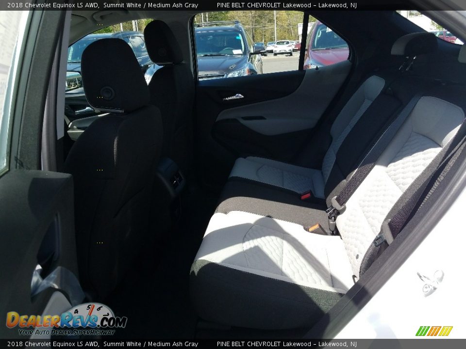 2018 Chevrolet Equinox LS AWD Summit White / Medium Ash Gray Photo #6