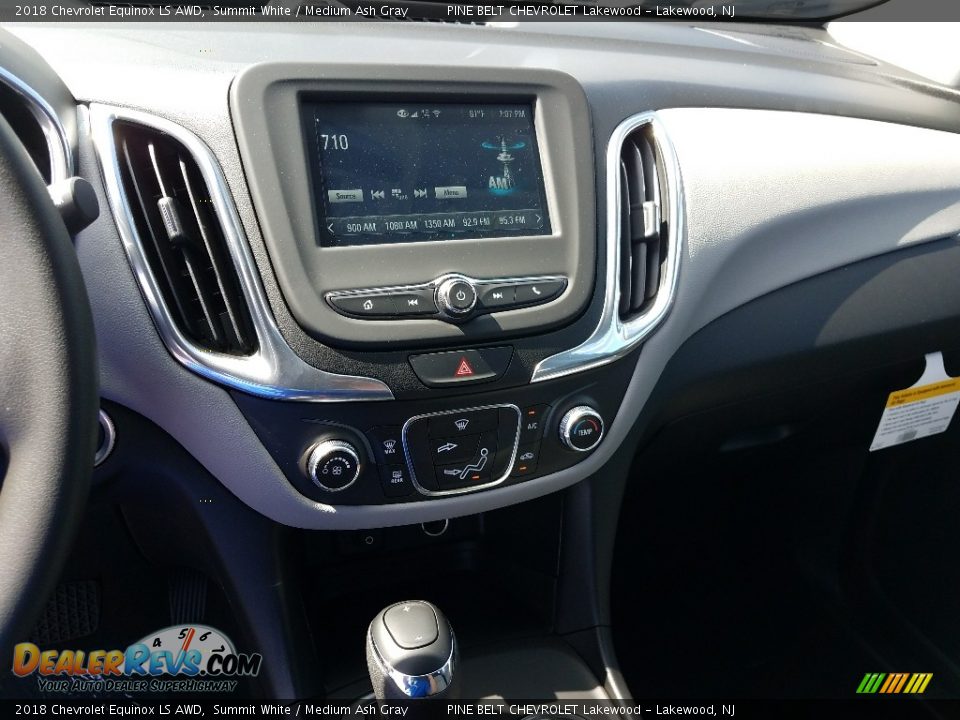 2018 Chevrolet Equinox LS AWD Summit White / Medium Ash Gray Photo #10