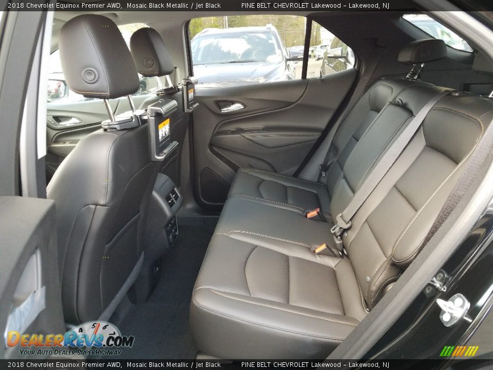 2018 Chevrolet Equinox Premier AWD Mosaic Black Metallic / Jet Black Photo #6