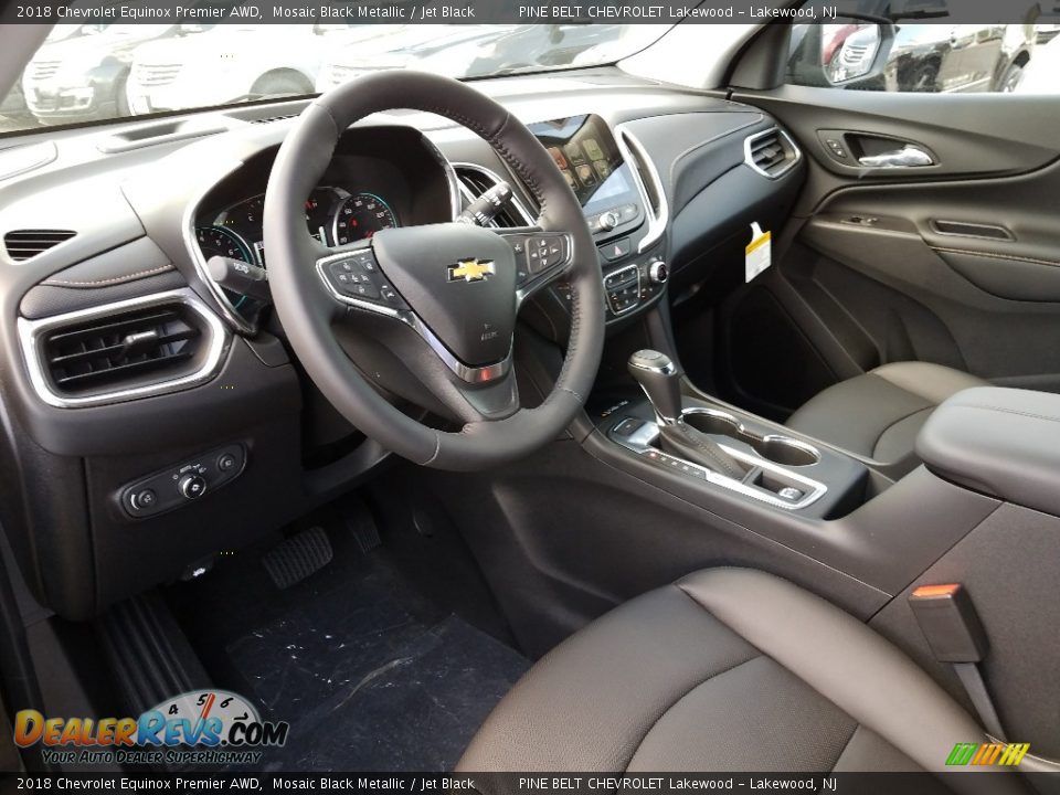 2018 Chevrolet Equinox Premier AWD Mosaic Black Metallic / Jet Black Photo #7