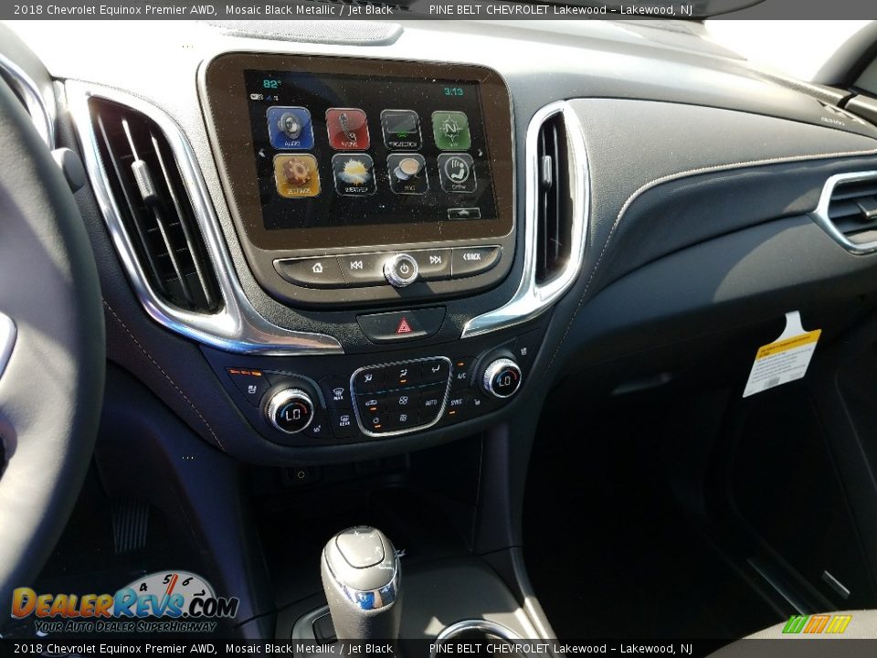 2018 Chevrolet Equinox Premier AWD Mosaic Black Metallic / Jet Black Photo #10