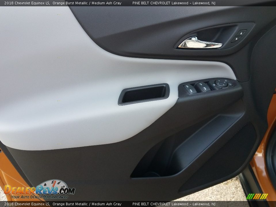 2018 Chevrolet Equinox LS Orange Burst Metallic / Medium Ash Gray Photo #8