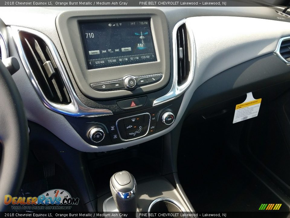 2018 Chevrolet Equinox LS Orange Burst Metallic / Medium Ash Gray Photo #10