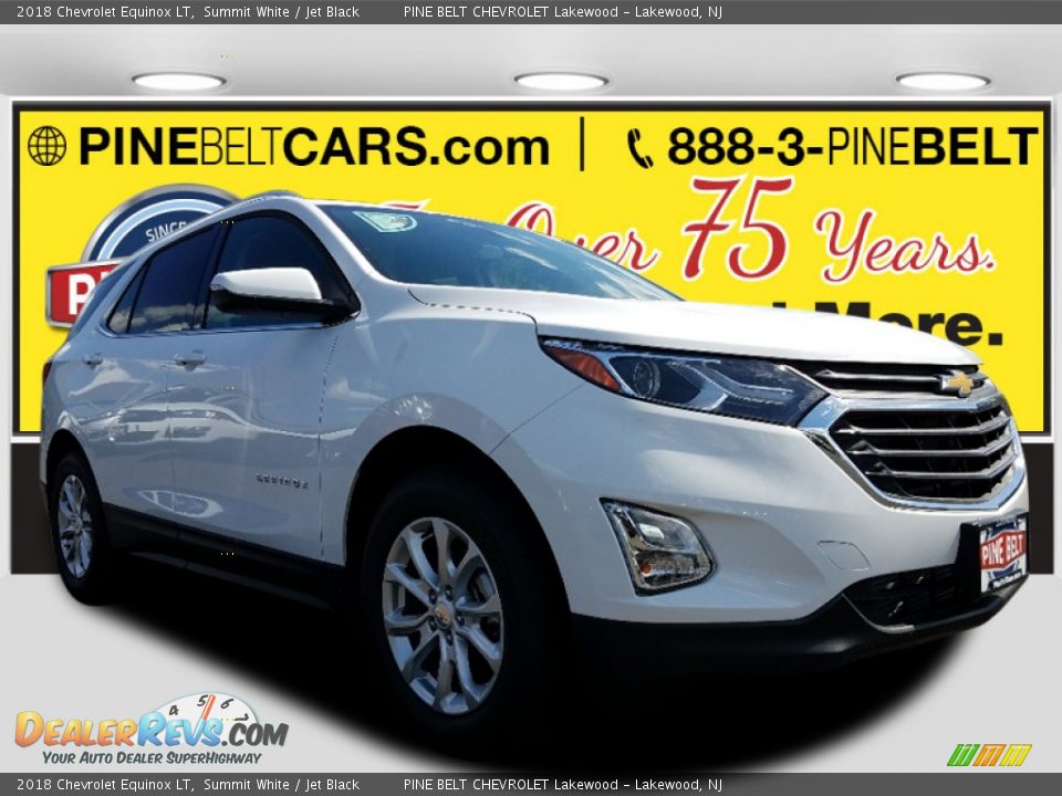 2018 Chevrolet Equinox LT Summit White / Jet Black Photo #1