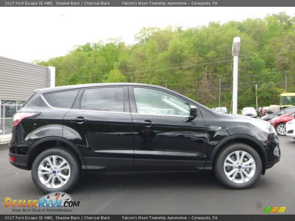 2017 Ford Escape SE 4WD Shadow Black / Charcoal Black Photo #1