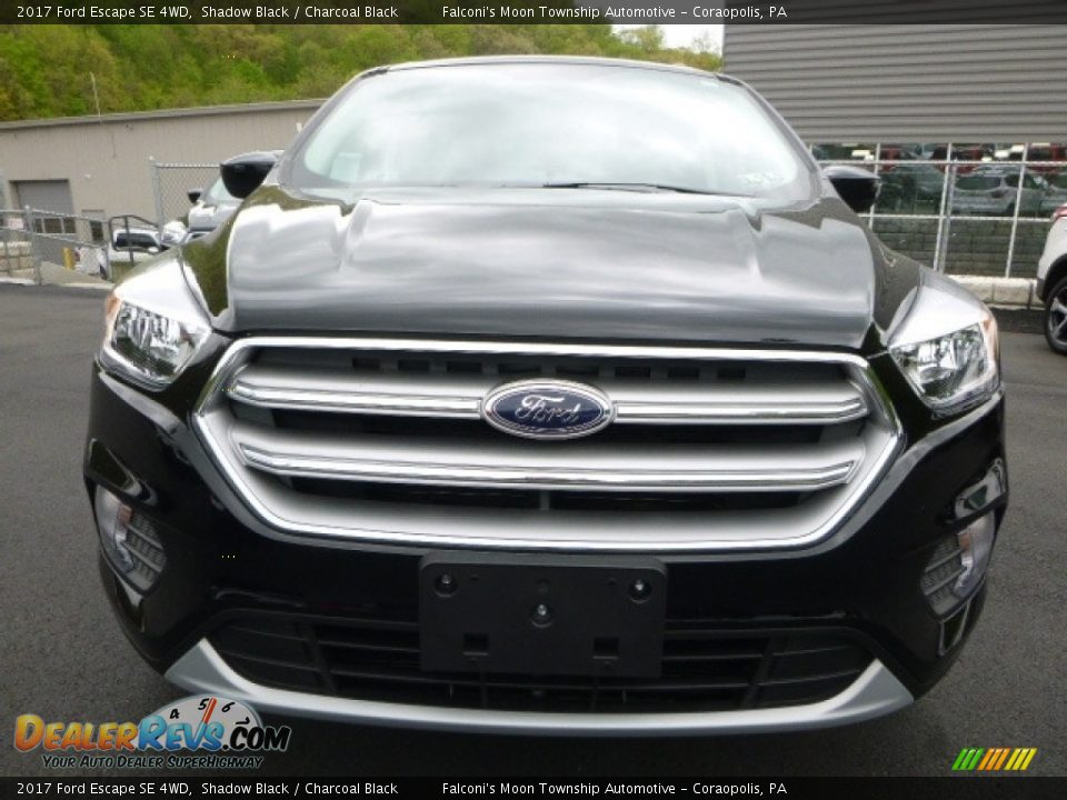 2017 Ford Escape SE 4WD Shadow Black / Charcoal Black Photo #4
