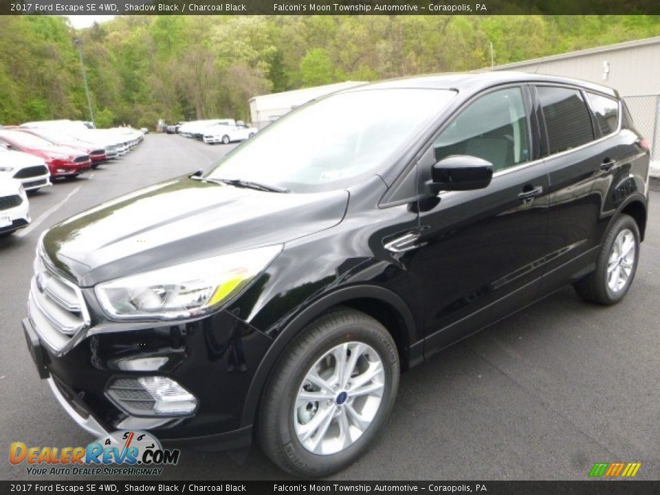 2017 Ford Escape SE 4WD Shadow Black / Charcoal Black Photo #5