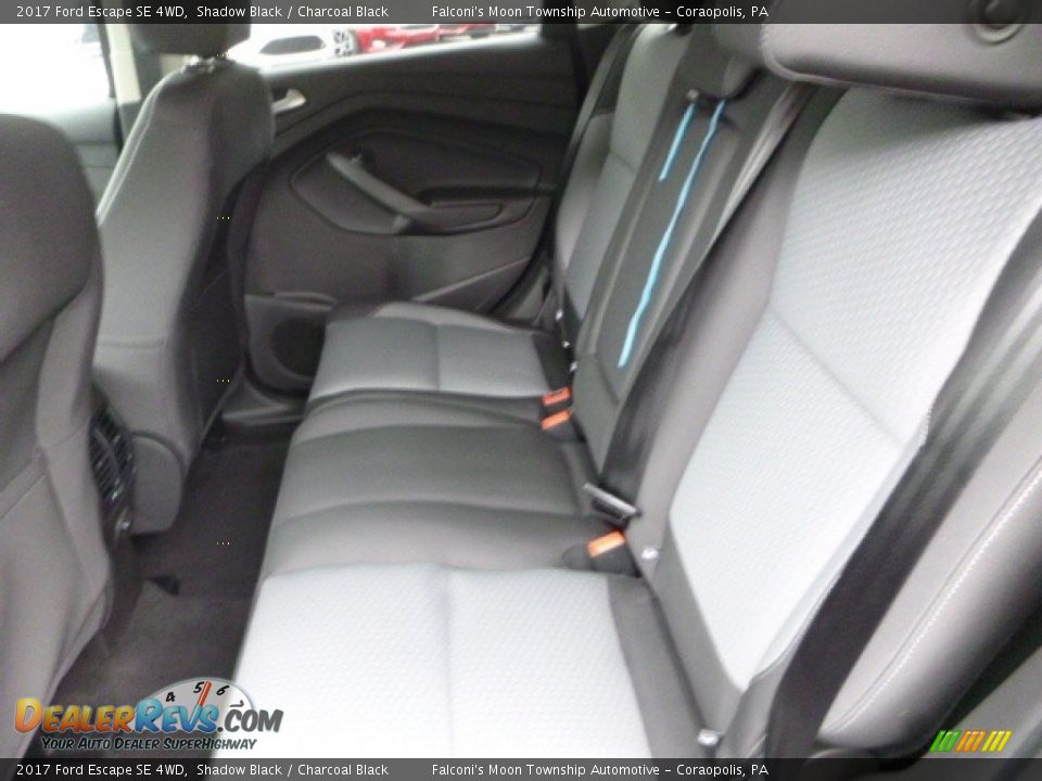 2017 Ford Escape SE 4WD Shadow Black / Charcoal Black Photo #8