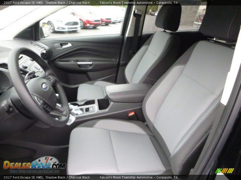 2017 Ford Escape SE 4WD Shadow Black / Charcoal Black Photo #10